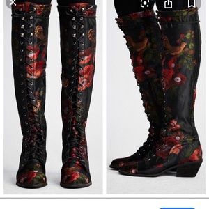 Free people joe lace up boot